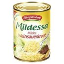 Hengstenberg Mildessa Mild Weinsauerkraut 580 ml