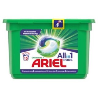 ARIEL Compact 3in1 PodsUniversal 15 WL