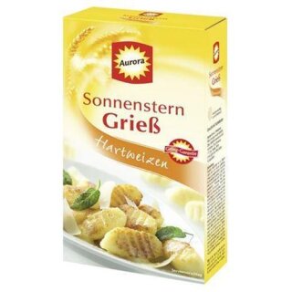 Aurora Sonnenstern Hartweizengrieß 500 g