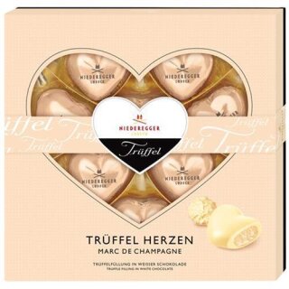 Niederegger Truffle heart Marc de Champagne, 140GR