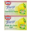 Dr. Oetker Finesse Grated lemon zest with grape sugar, 2...