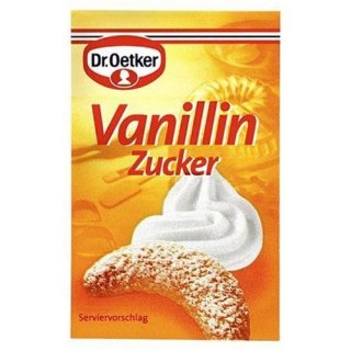 Dr. Oetker vanillin sugar 10 pieces á 8 g 80 g pack