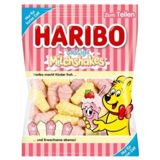 Haribo Funny Milkshakes 175g