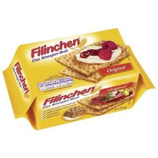 Filinchen slice crispy roughage crispbread, light & crispy 75 g
