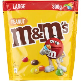 M&Ms Schokolinsen Peanut Large 300g
