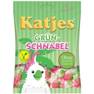 Katjes Grün Schnabel