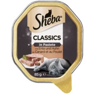 Sheba Classics in Pastete - Ente & Huhn 85g