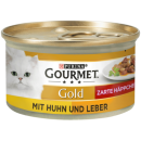 Purina Gourmet Gold - zarte Häppchen in Sauce mit...