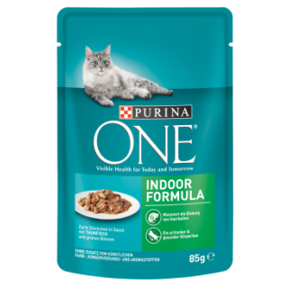 Purina ONE Indoor - Tuna & Green Beans 85g