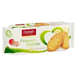 Coppenrath Friesenblätter Crispy cheese biscuits (11%) 200g package