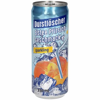 Durstlöscher Eistee Pfirsich Dose 330ml