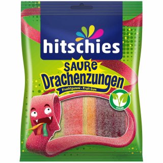 Hitschler Sour Dragon Tongues vegan 125g