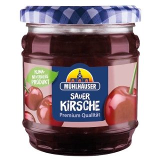 Mühlhäuser Extra Jam Sour Cherry 450 g
