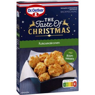 Dr. Oetker Baking Mix Christmas Coconut Macaroons