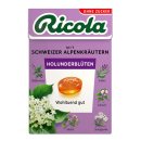 Ricola Elderflower sugar-free 50g