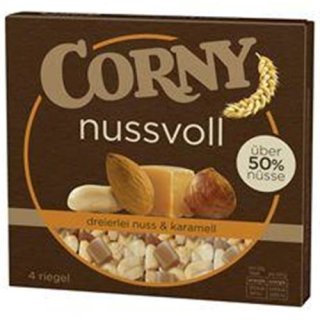 Corny Nussvoll Dreierlei Nuss & Karamell
