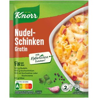 Knorr Fix Nudel-Schinken Gratin