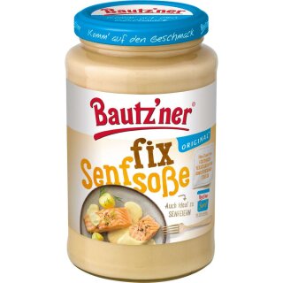 Bautzner fix Senfsoße 400ml