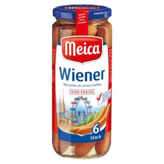 Meica Wiener 6 pieces (jar)