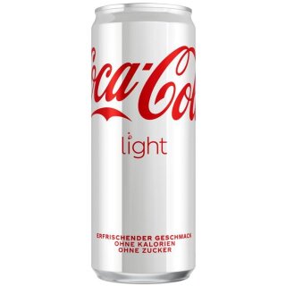 Coca Cola light can 0,33