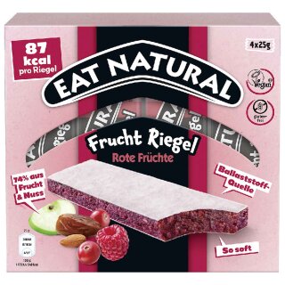 Eat Natural Rote Früchte Frucht-Riegel 4x25g
