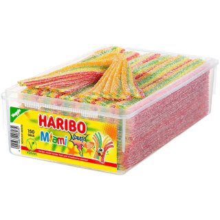 Haribo Miami sour vegan 150pcs