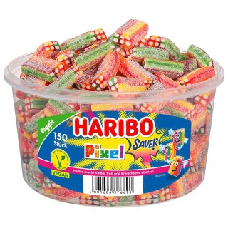 Haribo Rainbow Pixel sauer vegan 150St