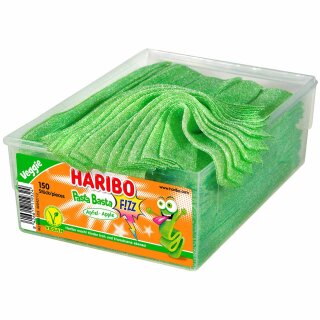 Haribo Pasta Basta Fizz Apfel sauer veggie 150St