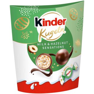Kinder Kugeln Milk & Hazelnut Sensations