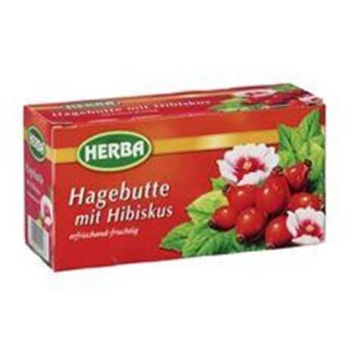 Herba Hagebuttentee mit Hibiskus