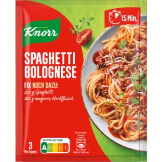 Knorr Fix Bolognese Unsere Beste